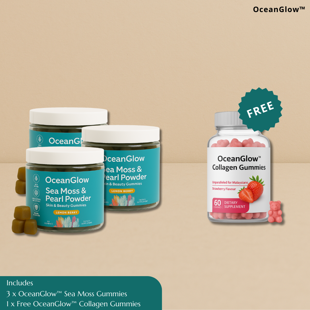 OceanGlow™ Pearl Powder & Sea Moss Gummies