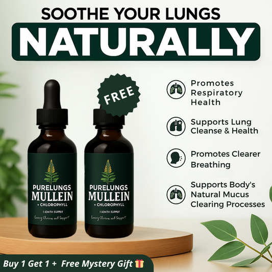 PureLungs™ - Mullein + Chlorophyll Drops