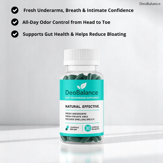 DeoBalance - Natural Body Deodorizer