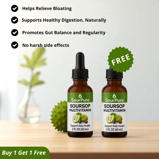 Extended 4th of July Sale - SourPure™  Organic Soursop Drop Extract