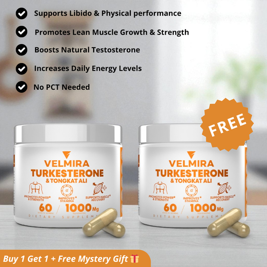 Velmira - Natural Turkesterone & Tongkat Ali